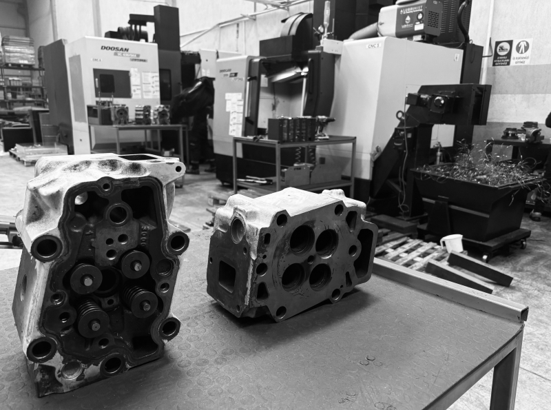 Cylinder Heads for MAN, Liebherr engines